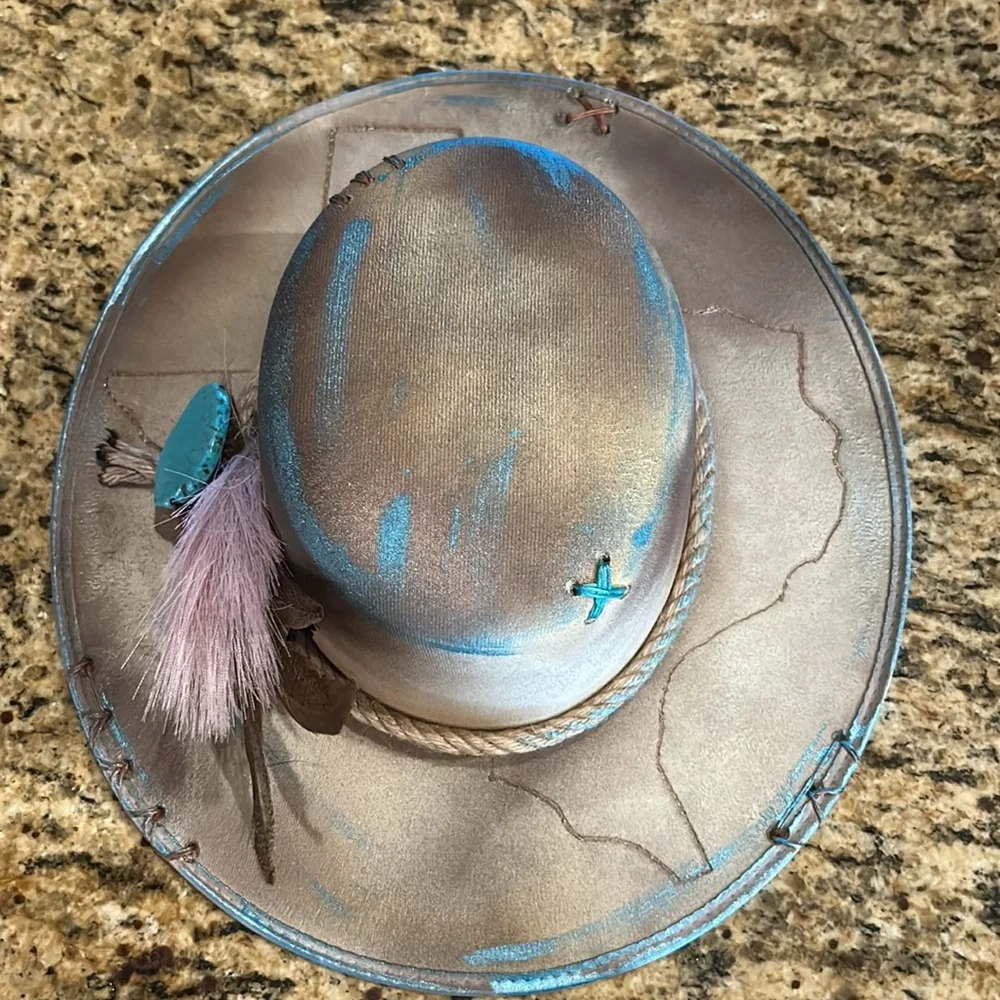 Handcrafted cowboy hat | see offer in description - Picture 2 of 6